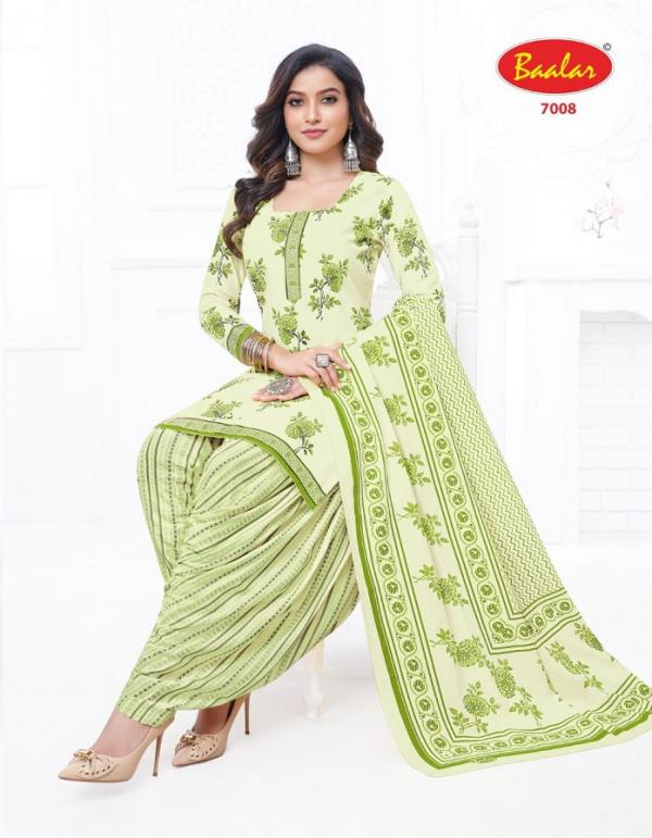 Baalar Crystal Patiyala Vol-7 – Dress Matarial